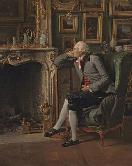 Henri-Pierre Danloux The Baron de Besenval in his Study China oil painting art